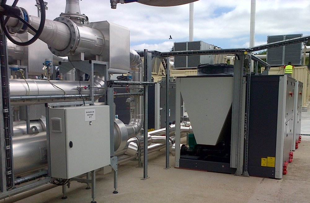 Společnost CIAT instaluje šest systémů Drypack v kogeneračním zdroji Electr'Od